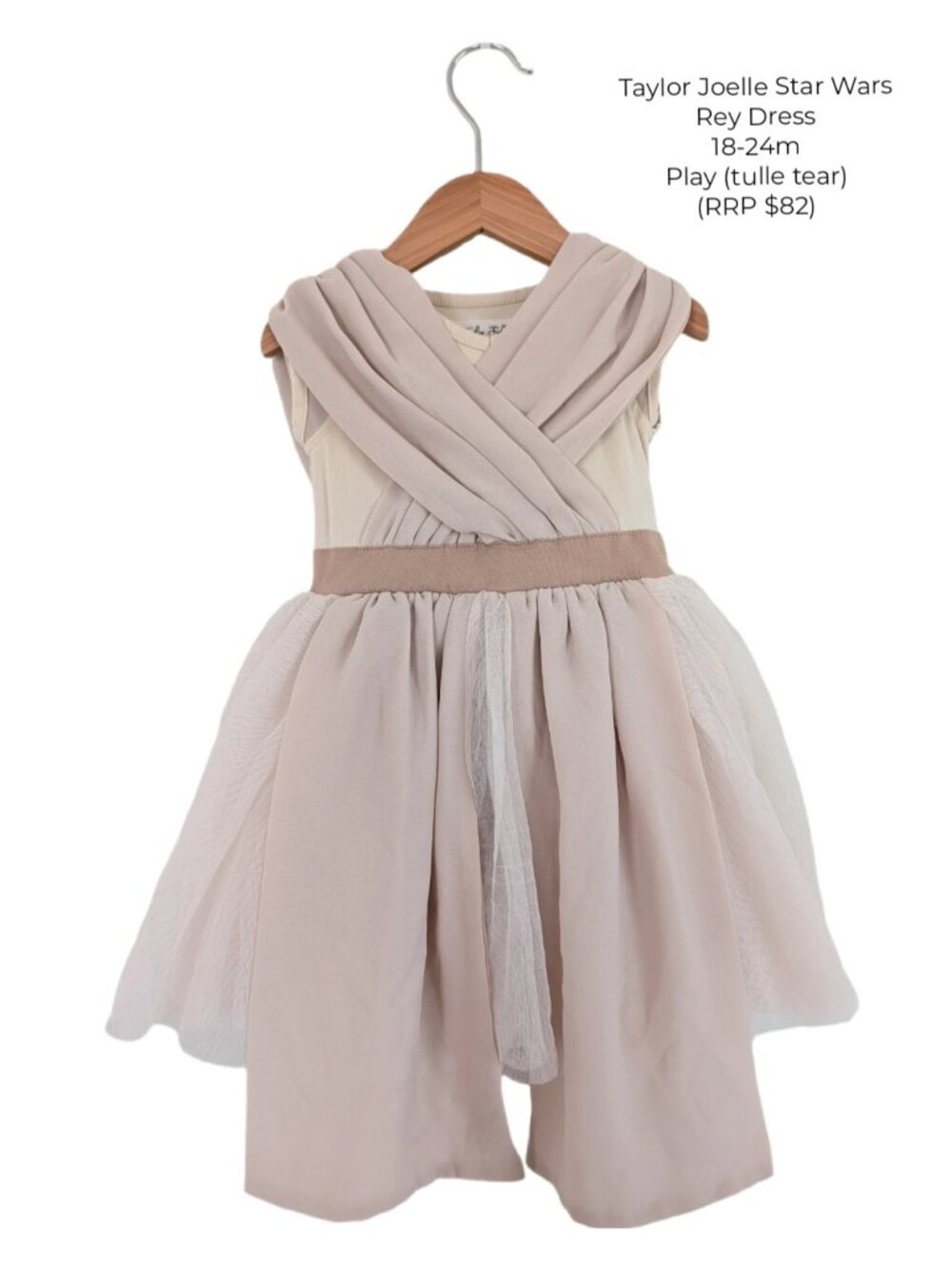 Taylor Joelle Star Warz Rey-Inspired Dress 18M 24M Girls Clothing Small Shop
